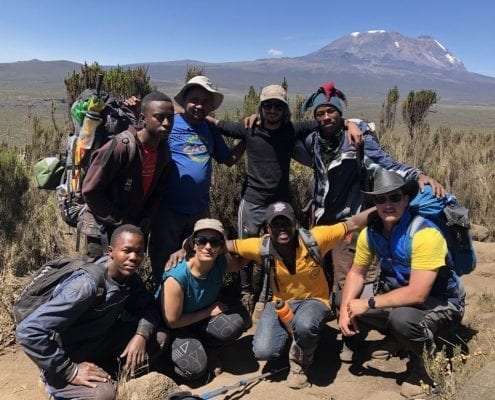 Kilimanjaro team photo