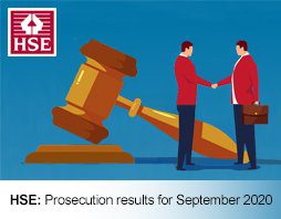 HSE Prosecution results for September 2020 FI 2