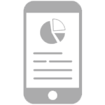 Mobile report icon