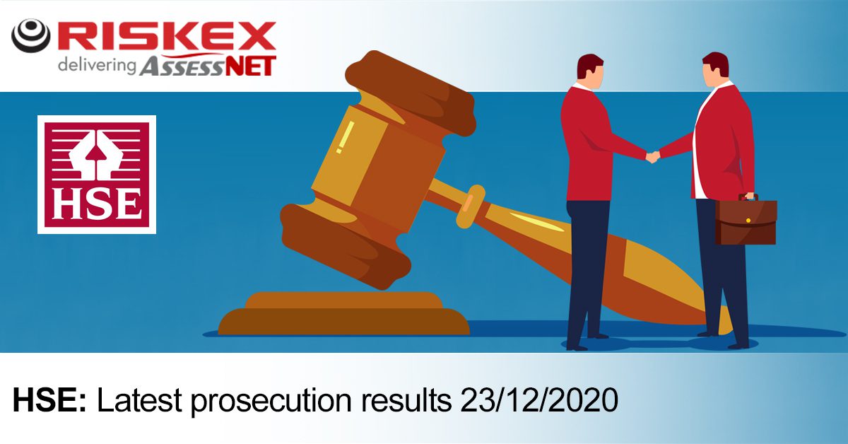 23 - 12 HSE prosecution update