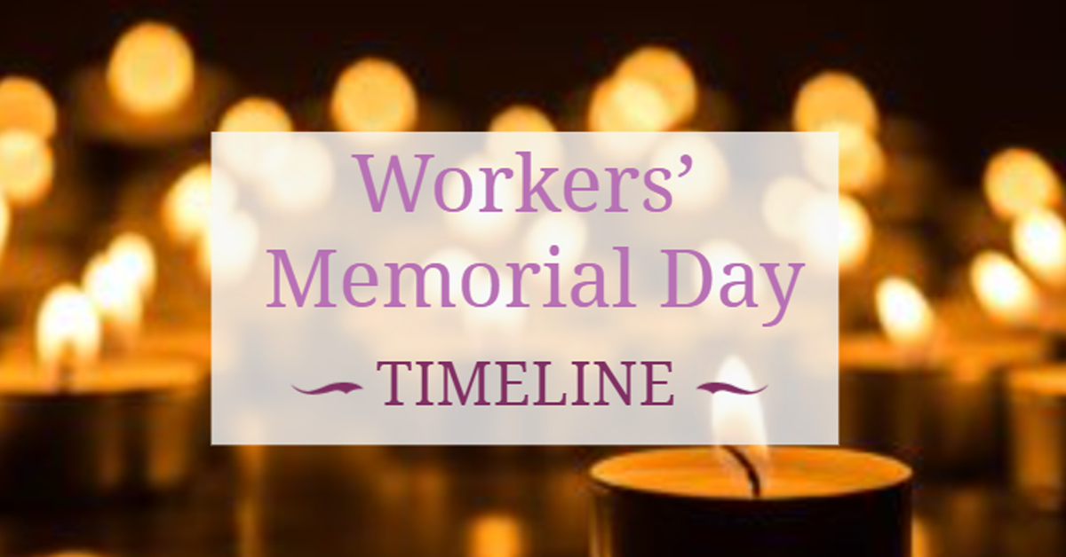 International Workers Memorial Day – 28th April 2021 New AI
