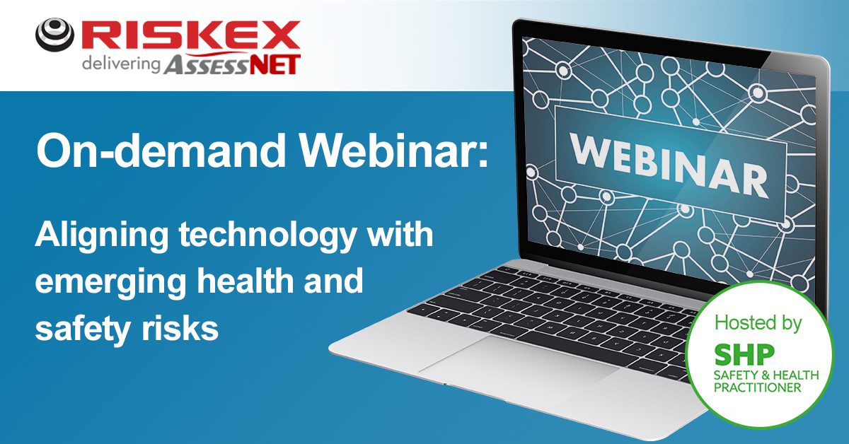 On-demand SHP webinar Aligning technology with emerging health and safety risks (1200 x 628)