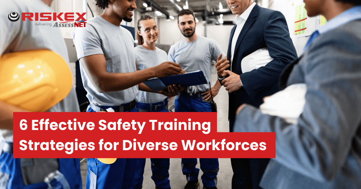 Safety training strategies - group of workers having a discussion